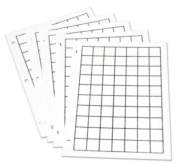 Tactile Tangrams: Print Grid Sheets (Set of 5)