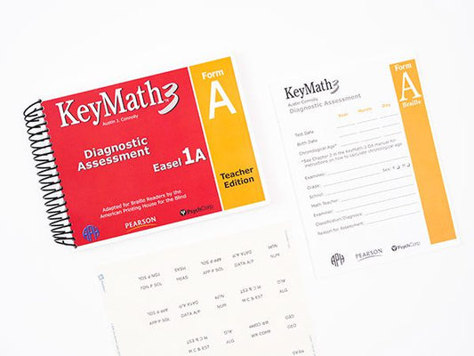 KeyMath-3 Braille Teacher Guides for Student Braille Kit