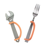 EaZyHold Orange Two Pack 5" - Universal Cuff, Silicone Adaptive Grip Aid