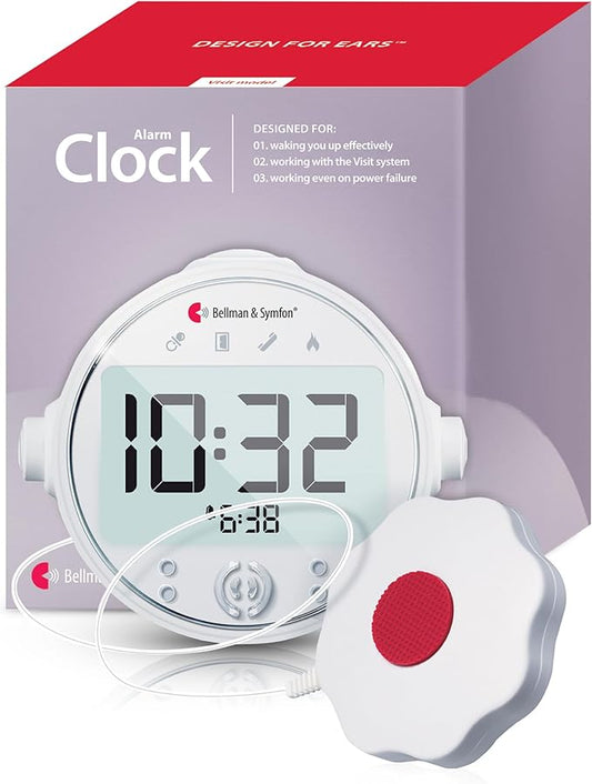 Bellman Visit 433 Alarm Clock/Receiver , UL/ULc, incl bed shaker