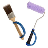 EaZyHold Navy Two Pack 8" - Universal Cuff, Silicone Adaptive Grip Aid