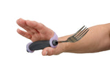 EaZyHold Lavender Two Pack 5 1/4" - Universal Cuff, Silicone Adaptive Grip Aid