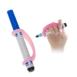 EaZyHold Pink Two Pack 4" - Universal Cuff, Silicone Adaptive Grip Aid