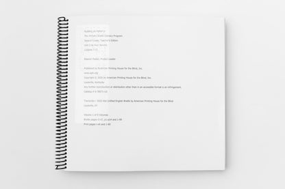 Building on Patterns: Primary Braille Literacy Program: Second Grade: Unit 2 Teacher's Edition, Braille