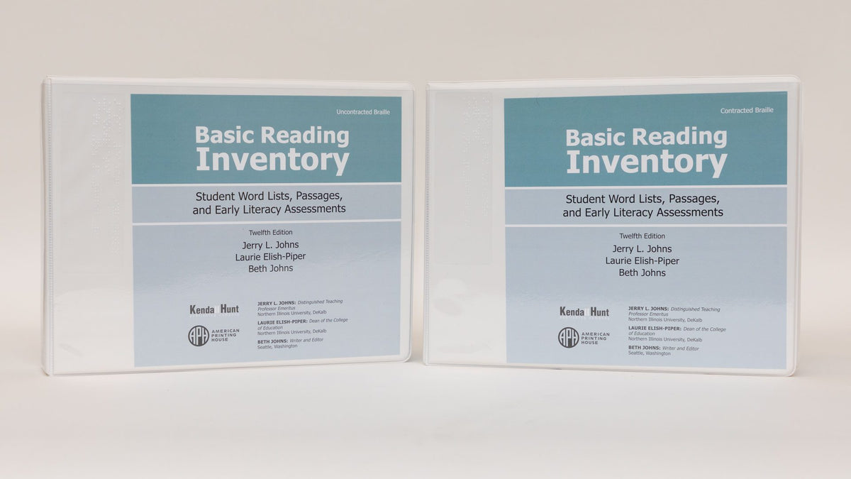 Jerry Johns Basic Reading Inventory
