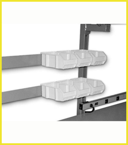 Industrial Bench Bin Rail