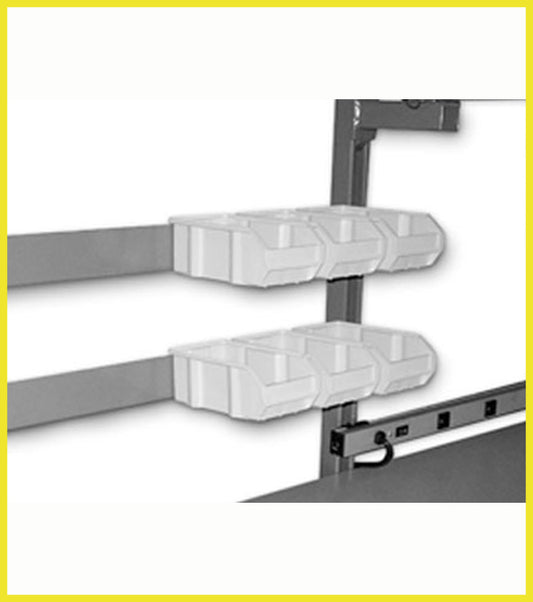 Industrial Bench Bin Rail