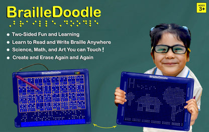BrailleDoodle: Braille, STEM, and Art for Everyone!