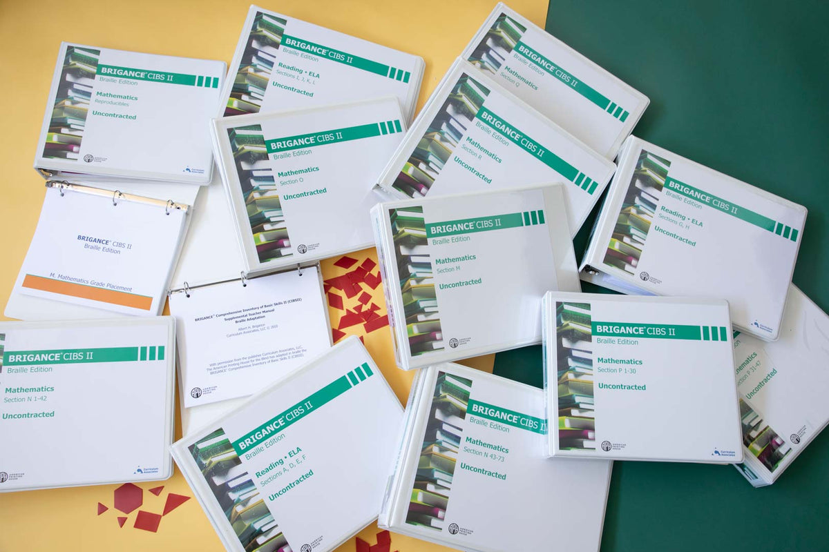 Brigance: Comprehensive Inventory of Basic Skills II – Uncontracted Braille