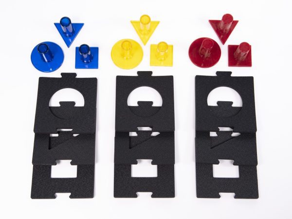 Bright Shapes Knob Puzzle