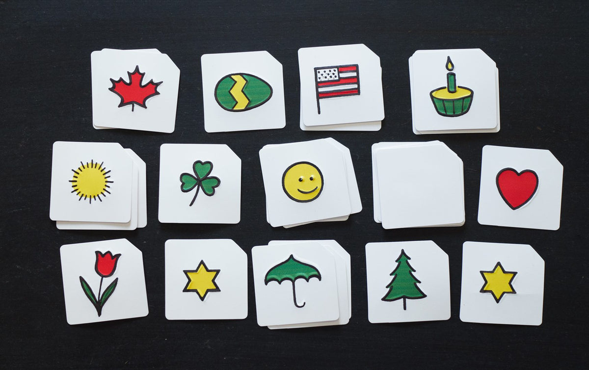 Classroom Calendar: Graphics/Blanks Day Cards Pack 1