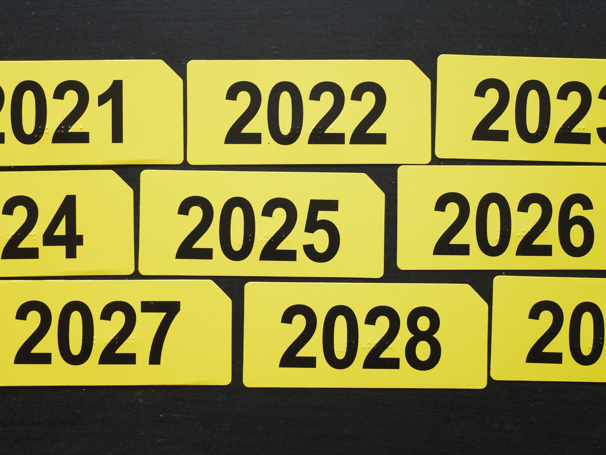 Classroom Calendar: Year Cards