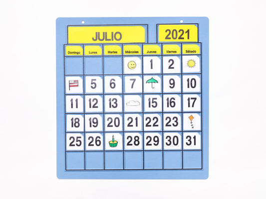 Classroom Calendar Kit, Spanish Edition
