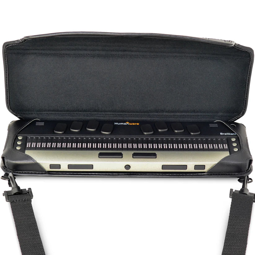 Brailliant BI 40X Carrying Case with Lanyard
