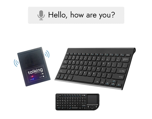 Talking Keyboards - Wireless Dual