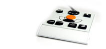 Large button external hand control for use with MLS (included with MLS docking station)