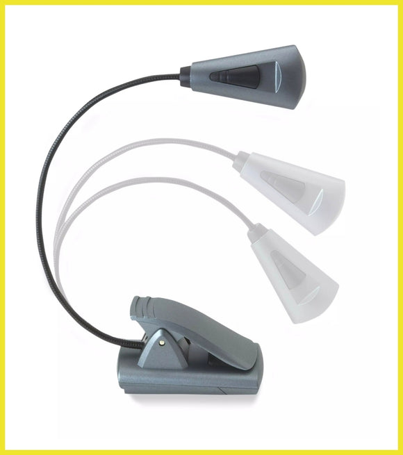 Carson FlexNeck Plus is a powerful yet portable 6-LED book light