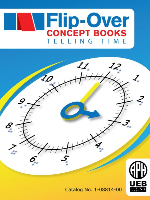 Flip-Over Concept Books - Telling Time: UEB