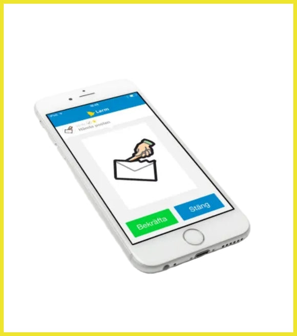 Handicalendar installed on an iPhone