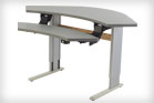 Infinity Adjustable Corner Workstation