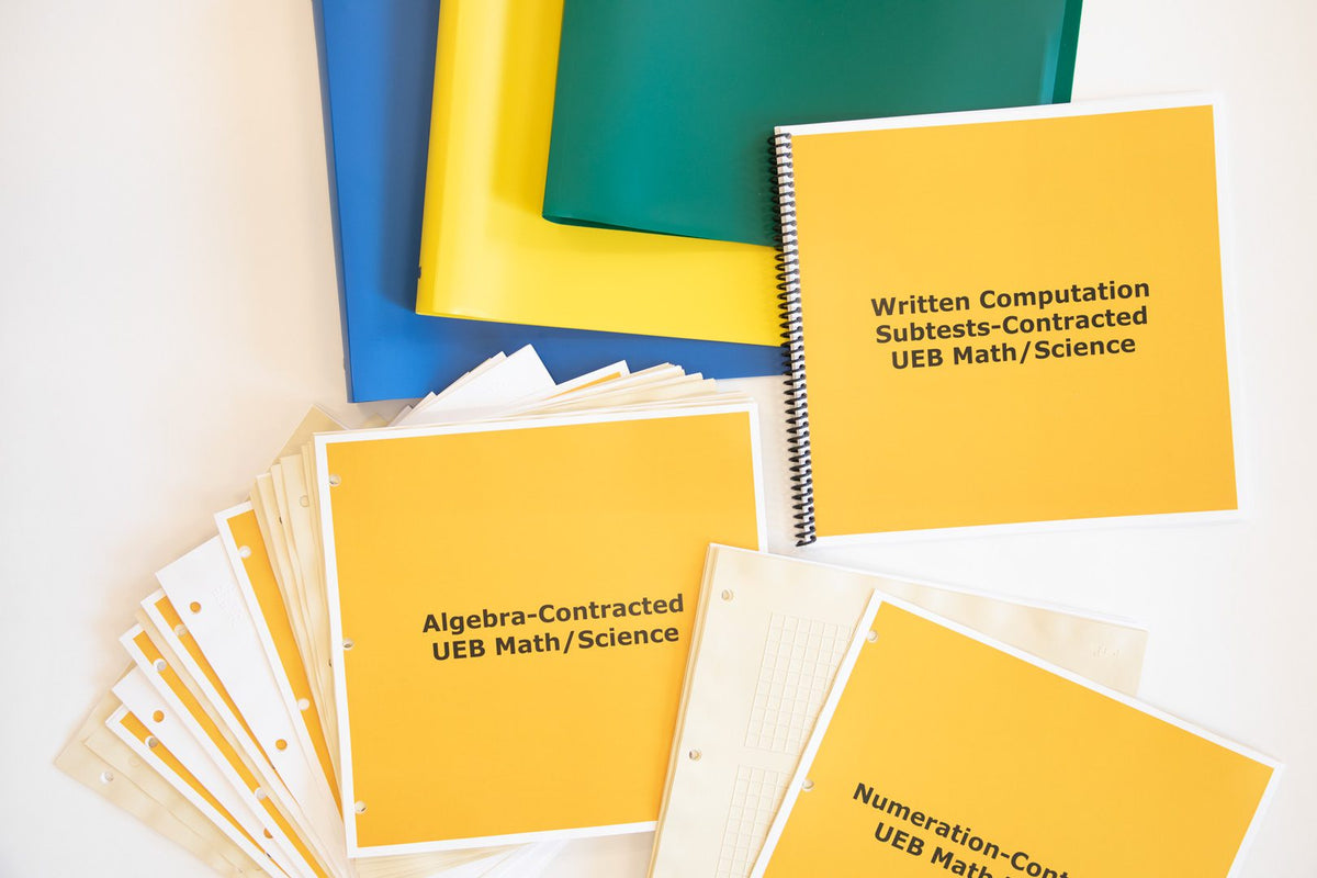 KeyMath-3 Contracted UEB Math Science Supplement