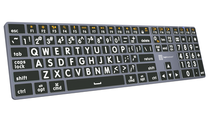 Titan Wired or Wireless Large Print Backlit Keyboard