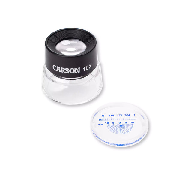 10x LumiLoupe Stand Magnifier with Reticle (Blister)