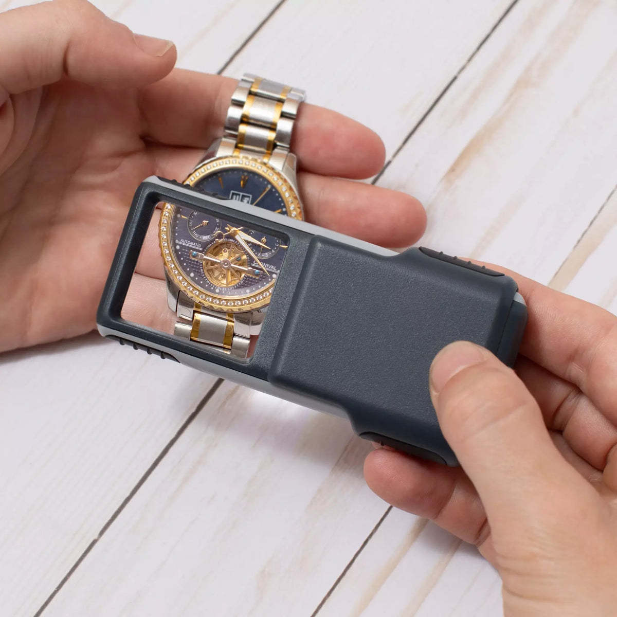 3x Slide-out LED MiniBrite Magnifier with Protective Sleeve