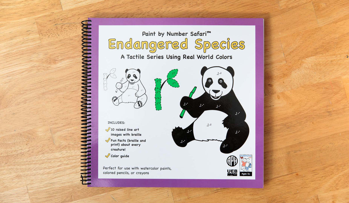 Paint by Number Safari - Endangered Species