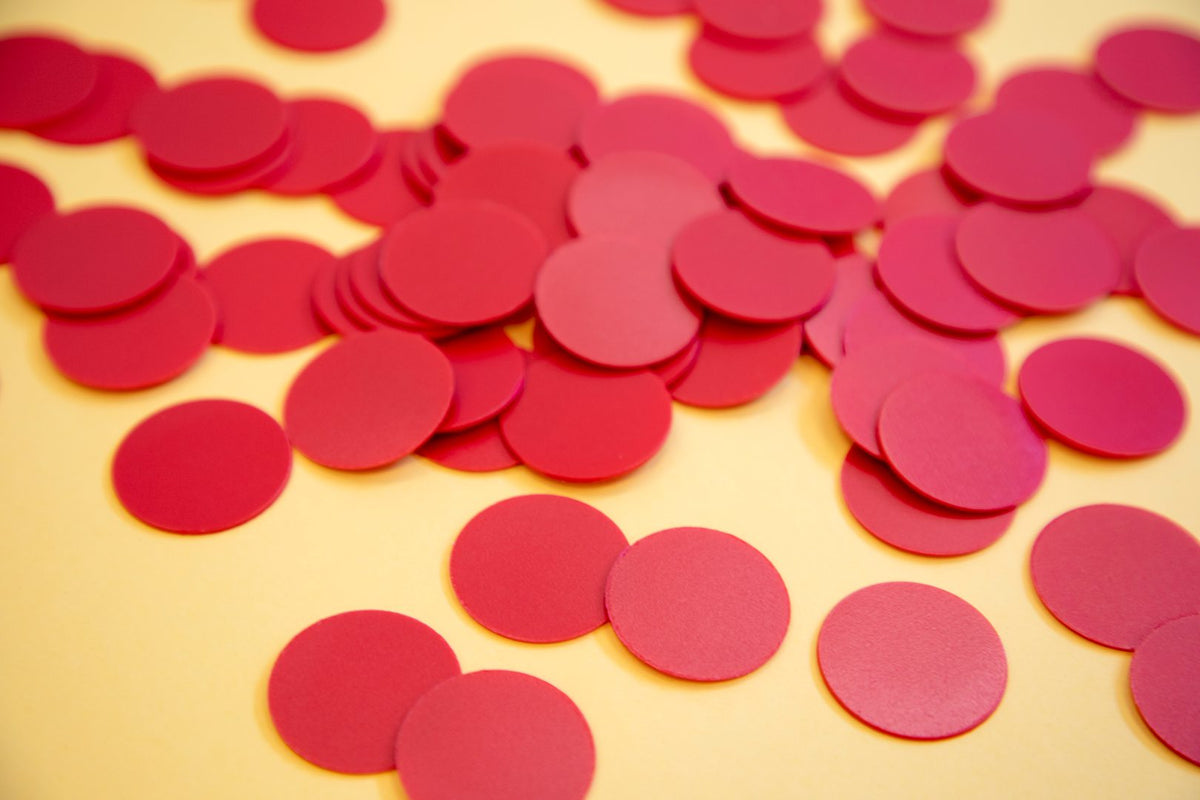 Hundred Boards and Manipulatives: Bag of Red Circles