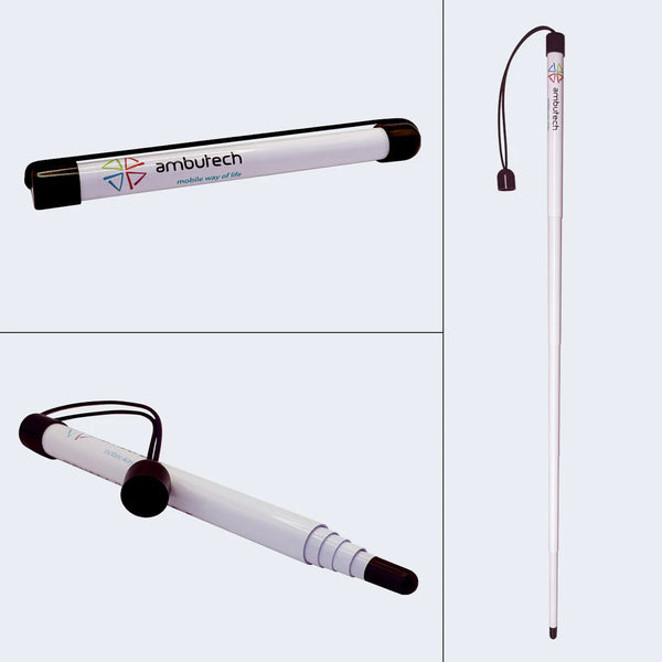 Telescopic Fiberglass Identification Cane - No Grip – Canadian Assistive  Technologies Ltd.