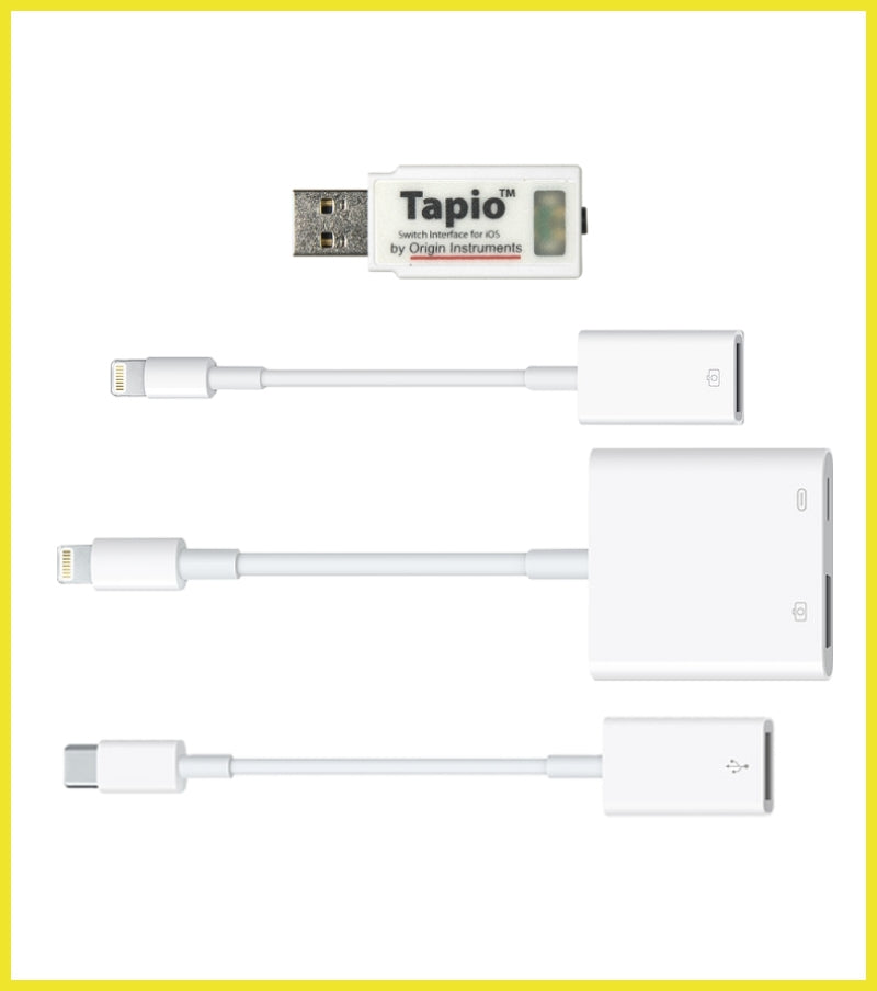 Tapio iOS Switch Interface with USB-C Adapter