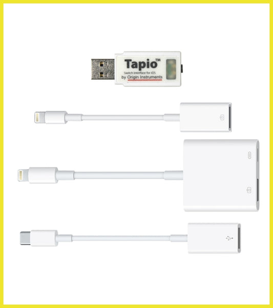 Tapio iOS Switch Interface with USB-C Adapter