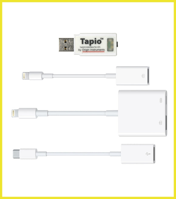Tapio iOS Switch Interface with USB-C Adapter – Canadian Assistive ...
