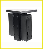 Under-desk CPU Holder with Slide & Swivel