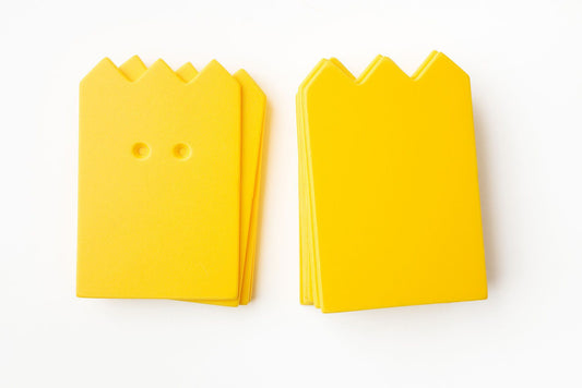 Tactile Connections and Match-It-Up Frames, Yellow Cards (pack of 15)