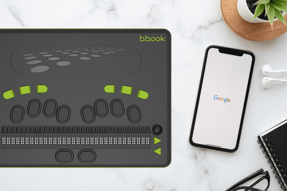 b.book 32-Cell Braille Notetaker