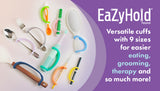 EaZyHold 9 Pack - Adaptive Silicone Cuffs