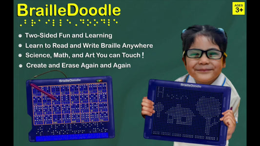 BrailleDoodle: Braille, STEM, and Art for Everyone!