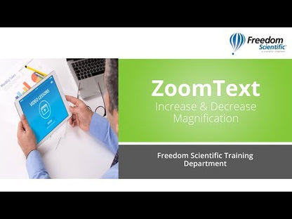 ZoomText Screen Magnification Software