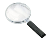 Large Field Biconvex Hand-held Magnifier