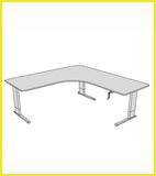 Accella Adjustable Perfect Corner Desk