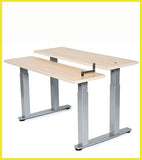 Equity Adjustable Bi-Level Workstation