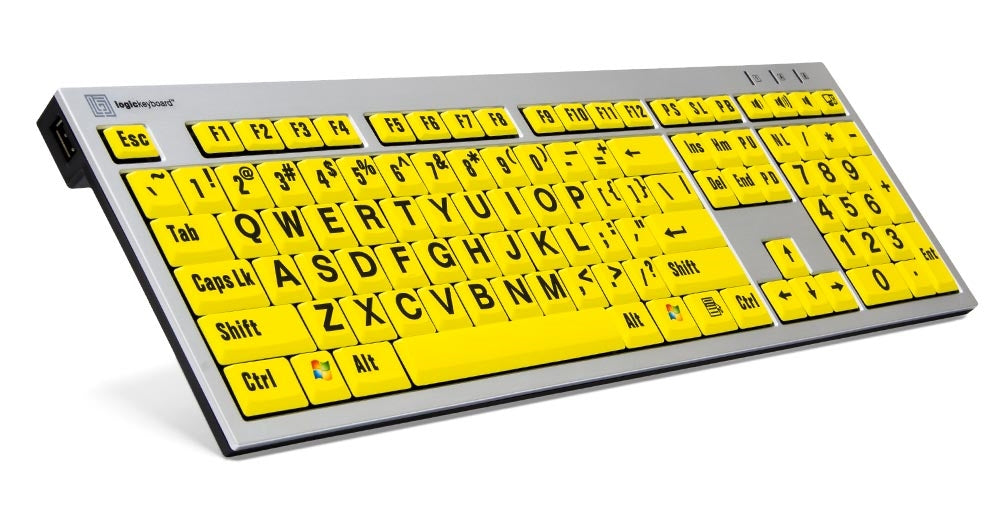 Image of Slim Line PC Large Print Keyboard