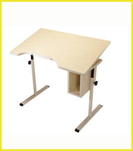 Adjustable Tilt Student Desk with Storage