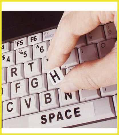 Large Print Keyboard Stickers