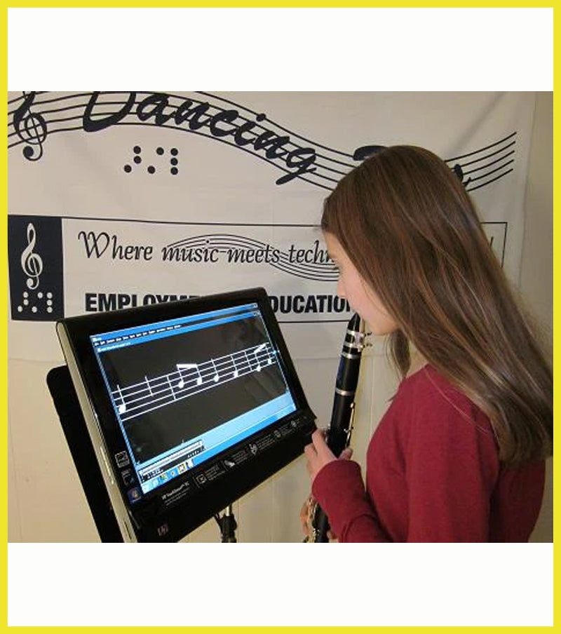 Lime Aloud Music System for the Blind