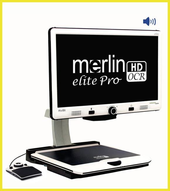 Merlin Reading Device Merlin Elite Pro HD / OCR Video Magnifier – Canadian Assistive ...