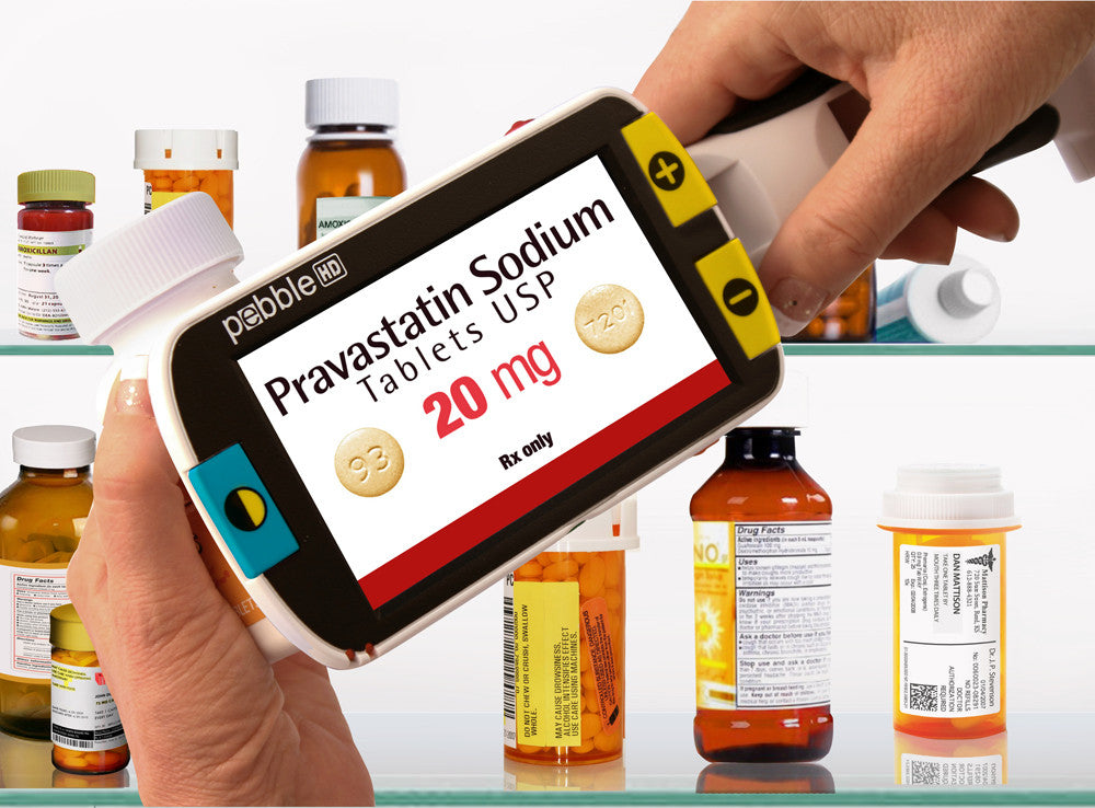 Pebble HD Portable Electronic Magnifier