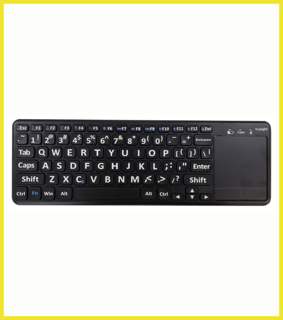 TrySight Bluetooth Large Print Keyboard